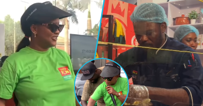 Accra Cook-a-thon: Nana Ama McBrown Supports Chef Smith After Over 372 Hours Of Cooking For GWR