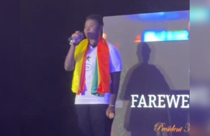 Afua Asantewaa fails Guinness World Record Singathon attempt