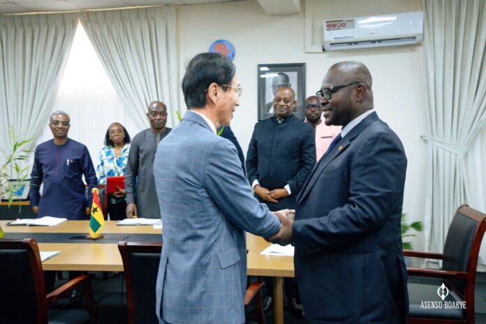
Asenso-Boakye engages Japanese Ambassador on completion of key road projects                            