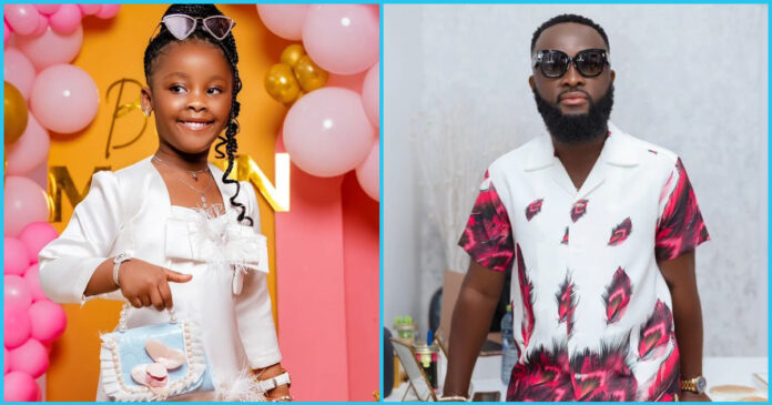 Baby Maxin: McBrown's Husband Maxwell Mensah Showers Love On Their Daughter On Her 5th Birthday