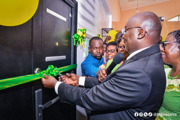 
Bawumia commissions Digital Repository for Wesley Girls High School in memory of his mother                            