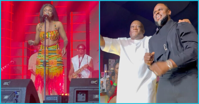 Becca: Singer Husband Dances At Her Valentine's Day Concert With Kwabena Kwabena