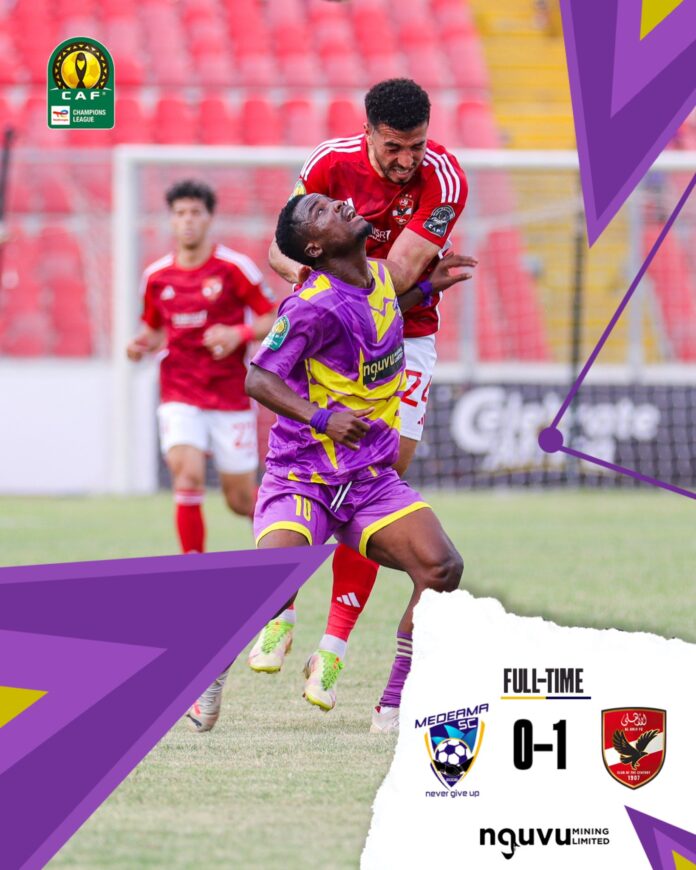CAF Champions League: Al Ahly beat Medeama SC in Ghana to stay top of Group D standings