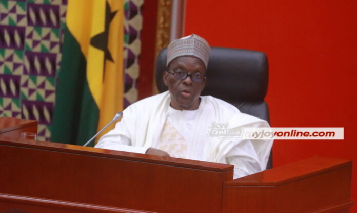 
Caucuses in Parliament cannot appoint leaders independent of parties – Bagbin                            