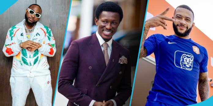 Cheddar And Davido Spotted Chilling With Memphis Depay In Spain, Fans React