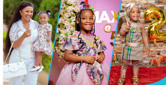 Baby Maxin @5: Daughter Of Nana Ama McBrown Looks Big And Tall As She Slays In A Pink Gown