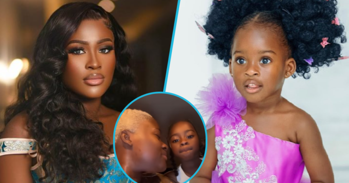 Fella Makafui: Actress And Her Daughter Island Frimpong Vibe In Cute Video: “My Heartbeat”