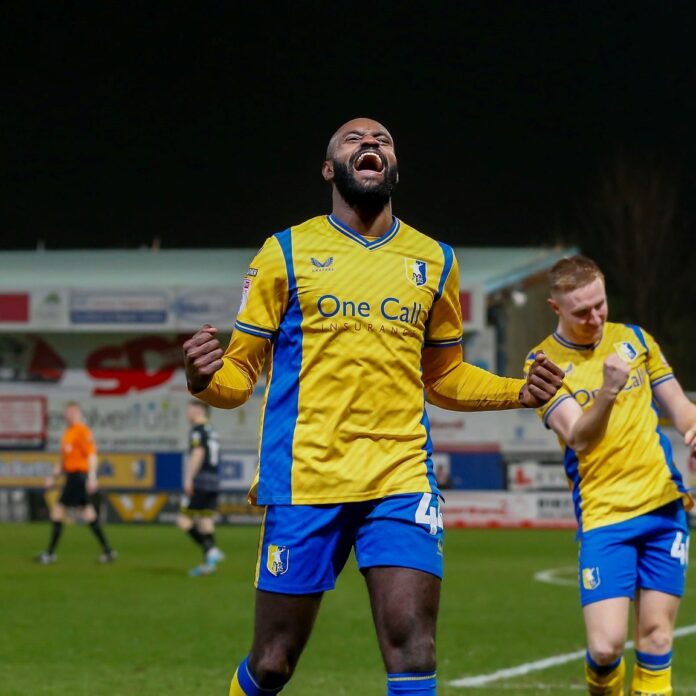 Ghanaian midfielder Hiram Boateng on cloud nine after sensational hat-trick Ghanaian midfielder Hiram Boateng on cloud nine after sensational hat-trick performance in record-breaking victory against Harrogate Town