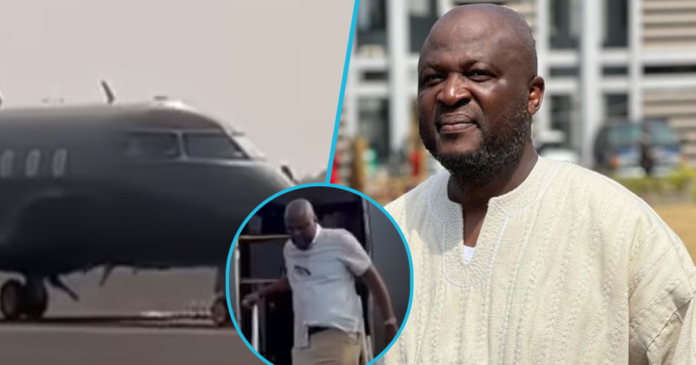 Ibrahim Mahama: Ghanaian billionaire flaunts his private jet in video, Ibrahim Mahama: Ghanaian Billionaire Flaunts His Private Jet In Video, Fans Impressed: “Big Baller”