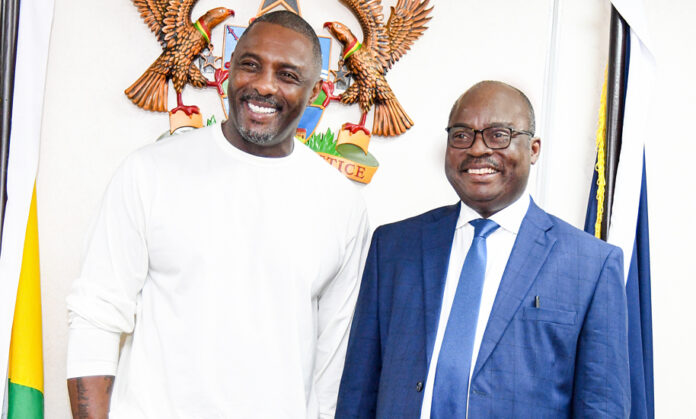 Idris Elba calls on Dr. Addison to discuss collaboration to support creative arts industry