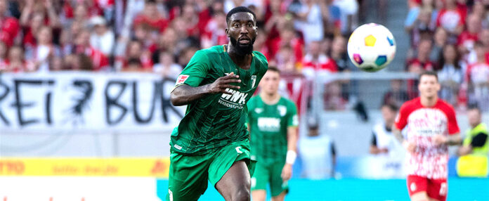 Injured Ghanaian defender Patric Pfeiffer likely to miss FC Augsburg's clash against SC Freiburg