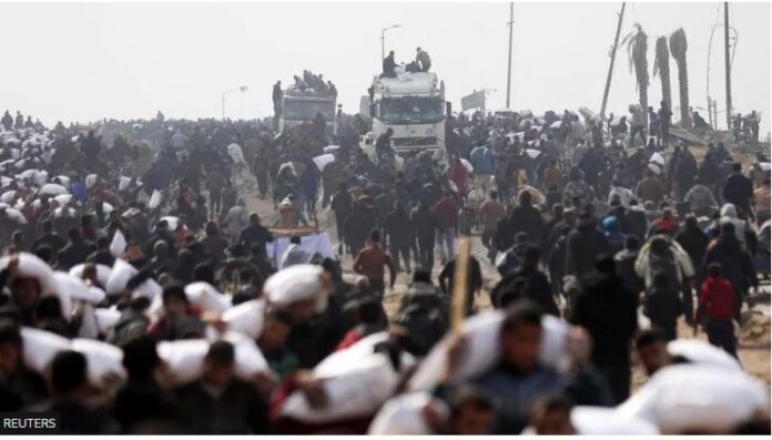 
Israel-Gaza war: World Food Programme stops deliveries to northern Gaza                            