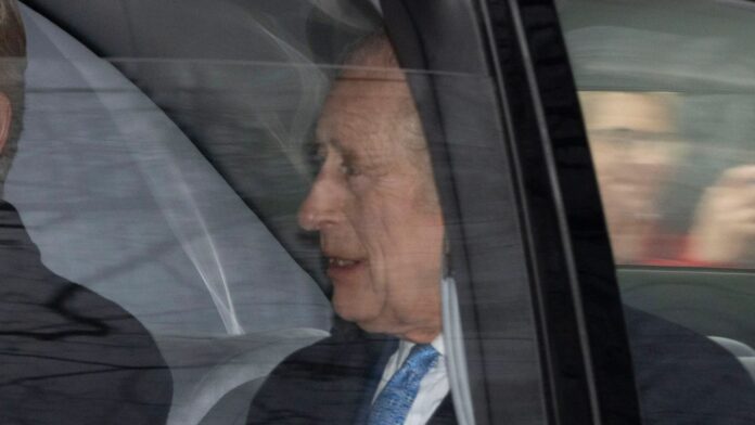 King Charles smiles and carries on after royals rocked by King Charles smiles and carries on after royals rocked by shock death of Lady Gabriella’s husband Thomas Kingston