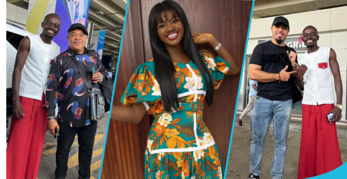 Lil Win Subtly Shades Martha Ankomah After Flying In Nigerian Actors Ramsey Nouah And Awilo To Ghana