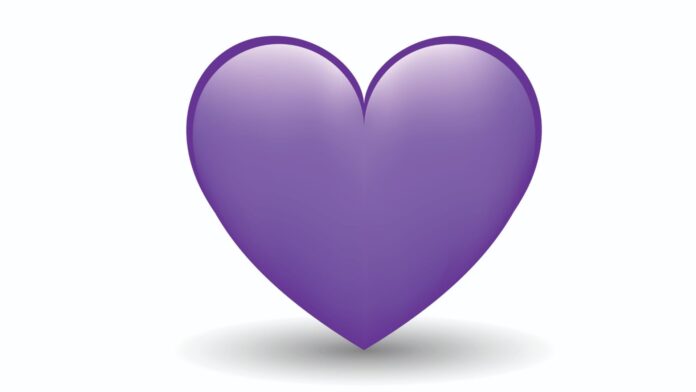 Purple heart emoji meaning: When is the symbol used?
