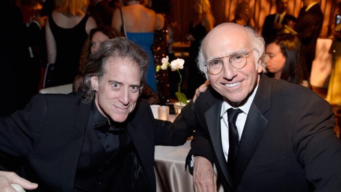 Richard Lewis' death made Larry David 'sob' as celebs mourn 'brilliantly funny' comedian