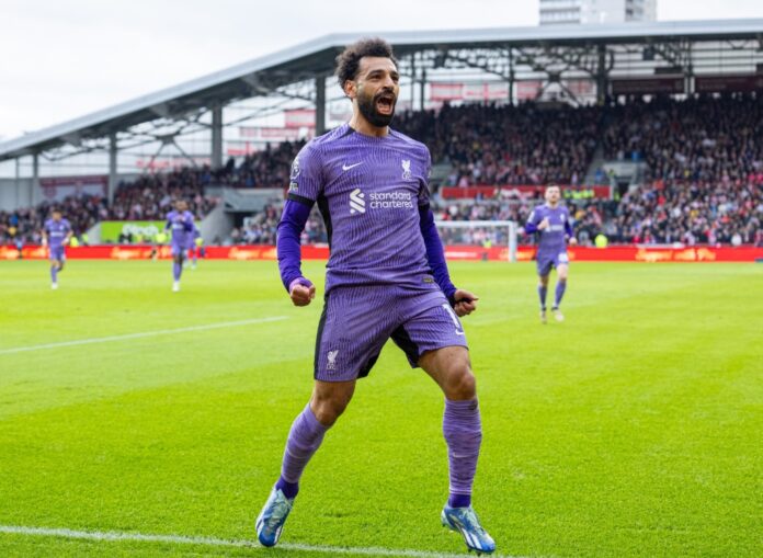 Salah scores on Premier League return as Liverpool beat Brentford 
Salah scores on Premier League return as Liverpool beat Brentford