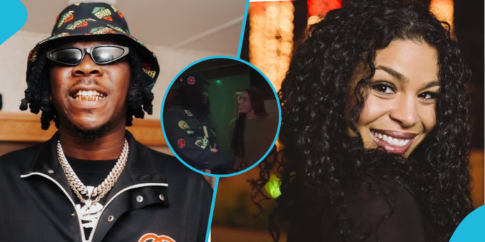 Stonebwoy Reconnects With Jordin Sparks, Their Studio Moment Reignite Fans' Hopes For Collaboration