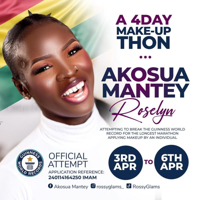 TV3 Mentor winner turned makeup artist attempts to break the GWR for the longest makeup session