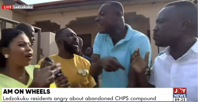Teshie residents angry over abandoned CHPS compound 
Teshie residents angry over abandoned CHPS compound