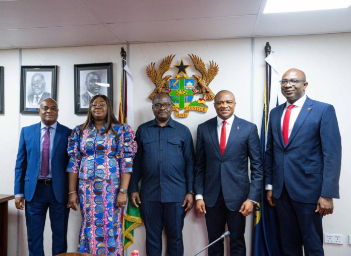 Uba group md pays a working visit to bog governor 
UBA Group MD pays a working visit to BoG Governor