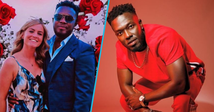 Valentine’s Day: Reggie Zippy Pepper’s His Ex-Wife Edith As He Flaunts White Lover To Mark Occasion