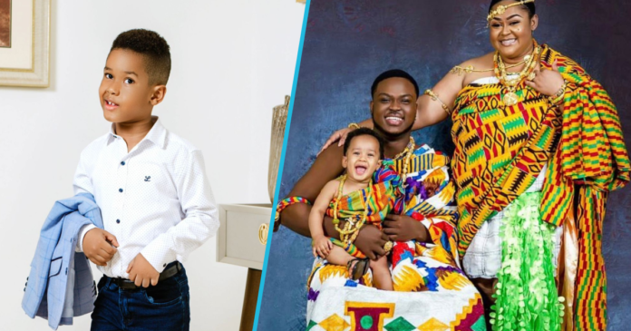 Vivian Jill's Son Looks Big And Tall On His Birthday, Many Gush Over His Handsomeness In Photos