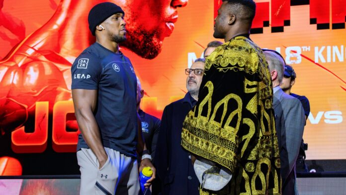 WATCH PARTY Joshua vs Ngannou: How to watch and TV guide for huge crossover bout in Saudi