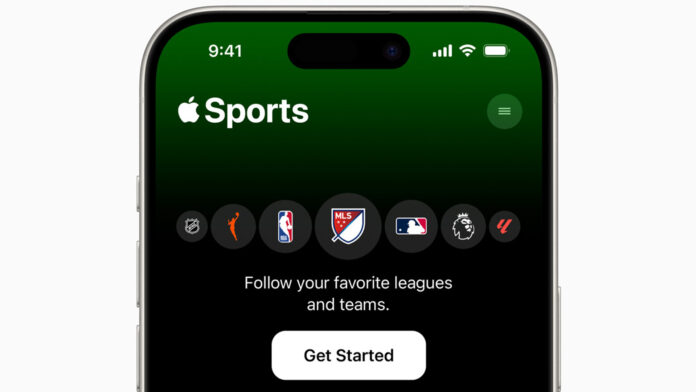 What is the Apple Sports app?