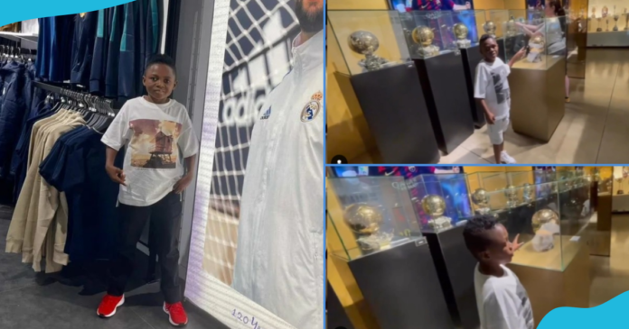 Yaw Dabo, Ghanaian actor, visits Barcelona museum and reacts after Yaw Dabo: Ghanaian Actor Visits Barcelona Museum, Reacts After Seeing Messi's Ballon D'or