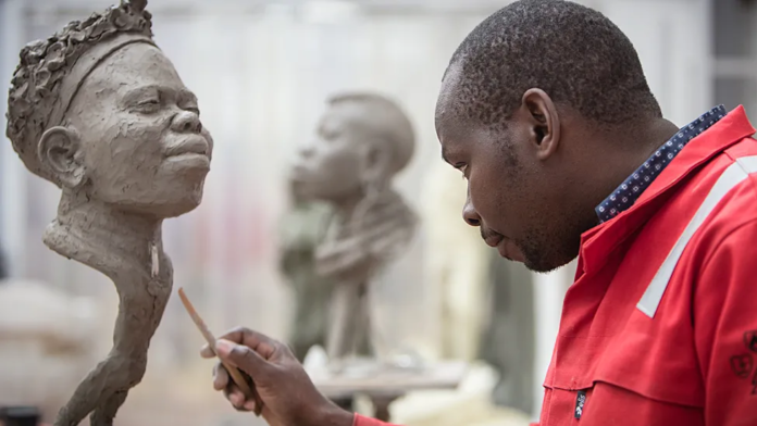 Peter Oloya – the Ugandan LRA child soldier who moulded a new future in art