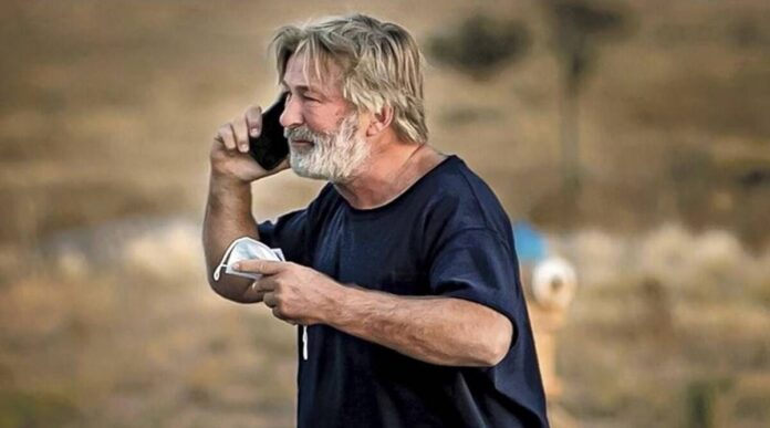 Alec Baldwin waved gun around on Rust film set before 
Alec Baldwin waved gun around on Rust film set before fatal shooting, court hears