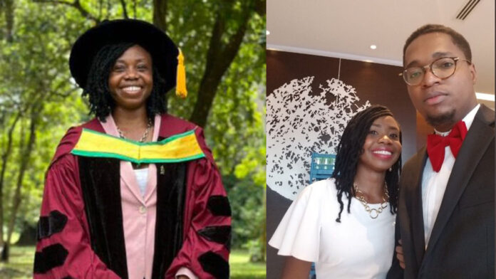 Ko-Jo Cue and wife Prof. Priscilla Kolibea Mante