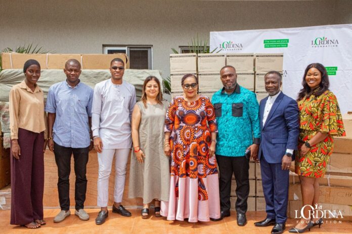 
Lordina Foundation receives medical equipment from Advent International                            