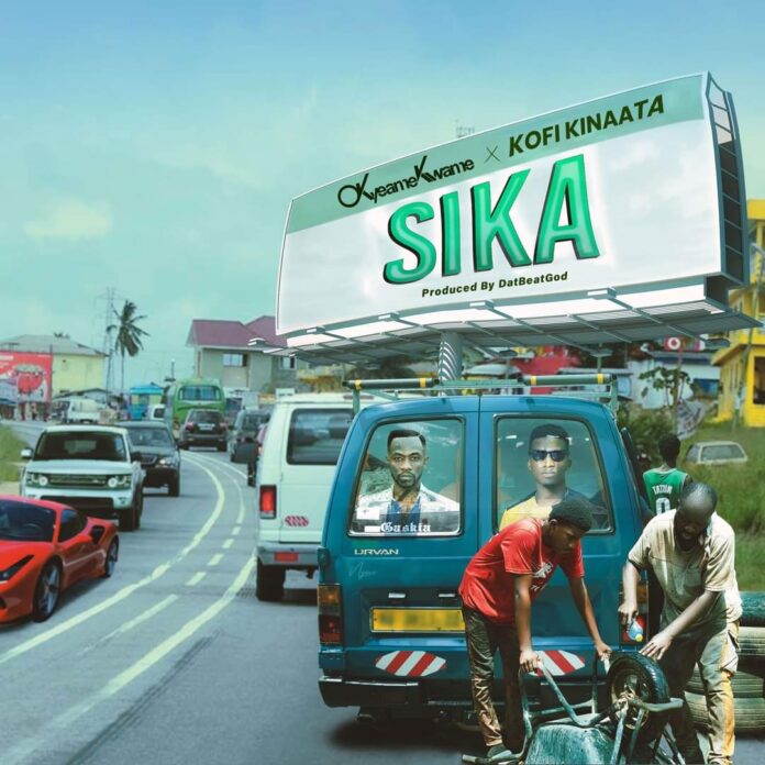 Okyeame Kwame collaborates with Kofi Kinaata on new single ‘Sika’