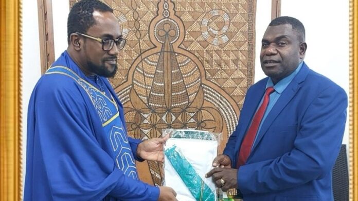 
Vanuatu parliament welcomes Vanuatu Trade Commissioner to Ghana Prof. Hugh Keku Aryee in historic visit                            