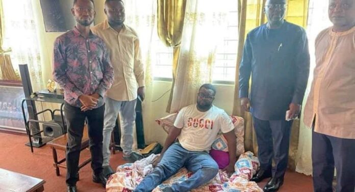 Video: Bawumia visits YOLO star 'Drogba' at his residence amid Video: Bawumia visits YOLO star ‘Drogba’ at his residence amid ailing condition