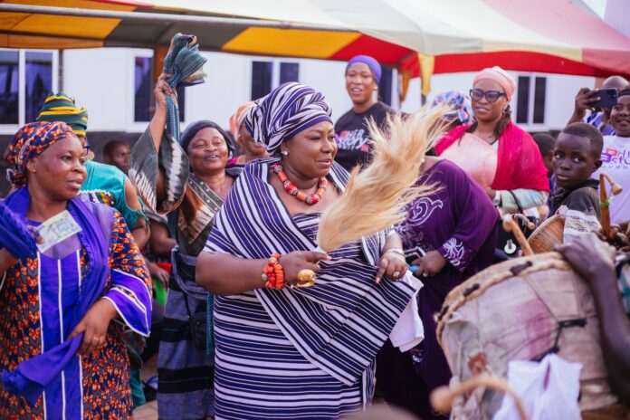 Waala Traditional Council honours Gifty Anti [Photos]