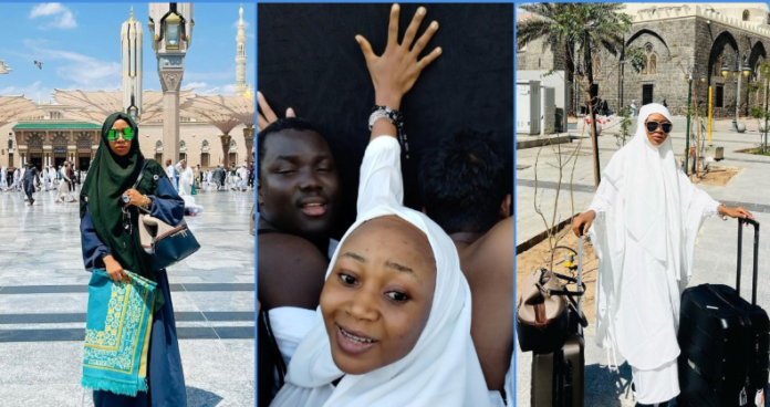 Akuapem Poloo shares trip to Mecca; officially becomes a Hajia Akuapem Poloo shares trip to Mecca ; officially becomes a Hajia after touching Kaaba
