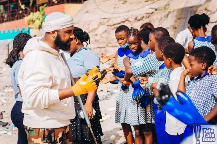 Gasmilla captures hearts with clean Ghana beaches initiative