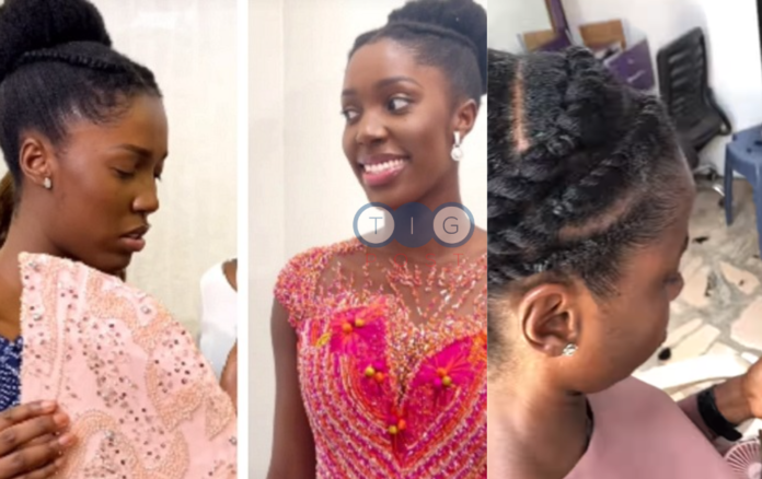 Hairstylist shares look-alike photo of Moses Bliss’ wife Marie Wiseborn