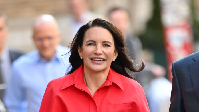 How many kids does Kristin Davis have?