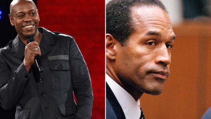 THE JUICE What did Dave Chappelle say about OJ Simpson?AWARD-winning comedian Dave Chappelle spoke about his interactions with the infamous O.J. Simpson in his Netflix comedy special.