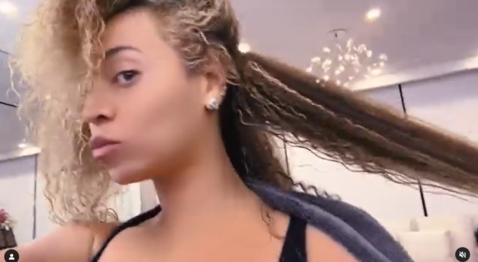 This is how Beyoncé’s real hair looks like