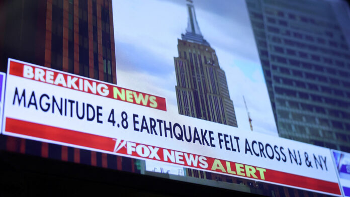 What time was the earthquake in NYC today? Everything to know
