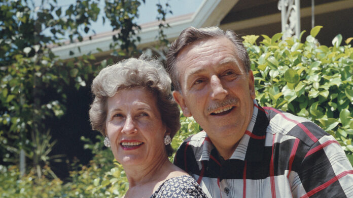 Who was Walt Disney’s wife, Lillian, and did they have any children?