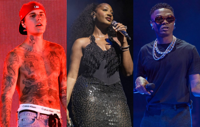 
Wizkid, Justin Beiber join Tems for ‘Essence’ performance at Coachella                            