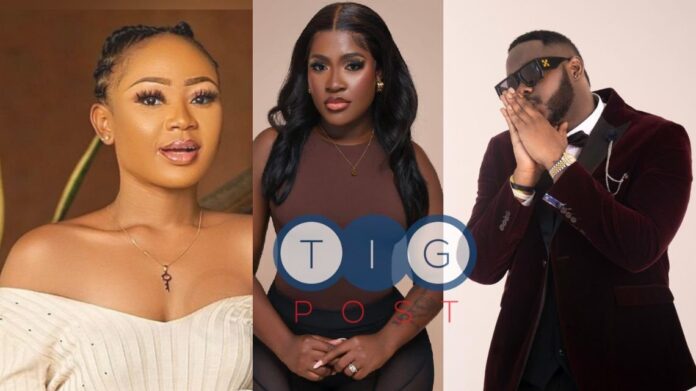 ‘Keep your issues private’ – Akuapem Poloo advises Medikal, Fella Makafui