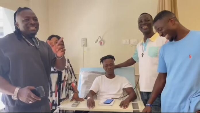 Kwaku Manu, Goodies visit KK Fosu after fatal car accident