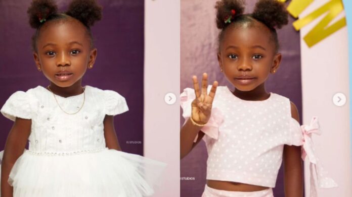McBrown celebrates adopted daughters birthday as she turns 3